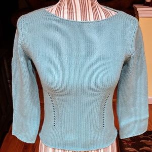 DKNY 100% Cashmere Sweater. Size P.